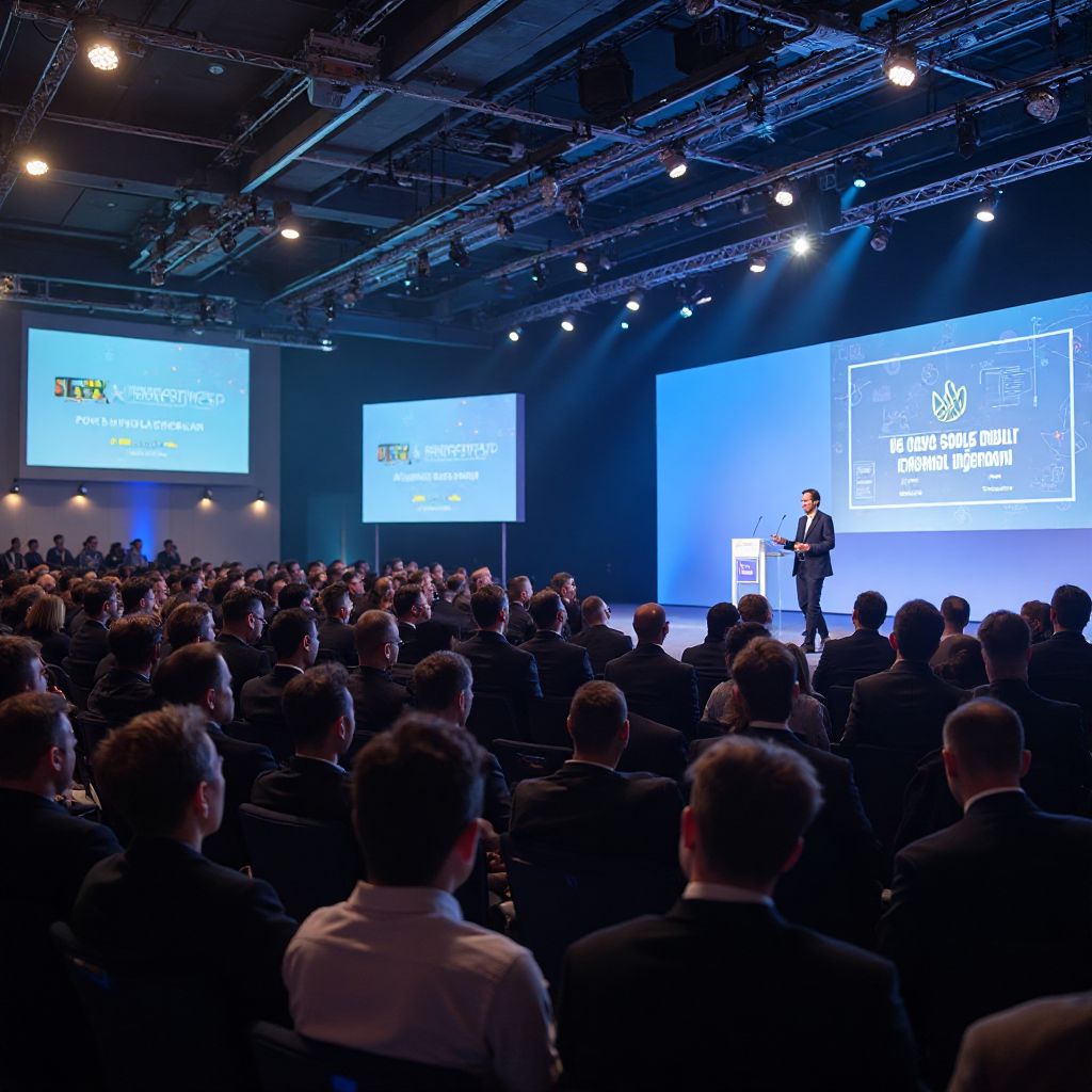 Prezentare keynote la conferința IA România